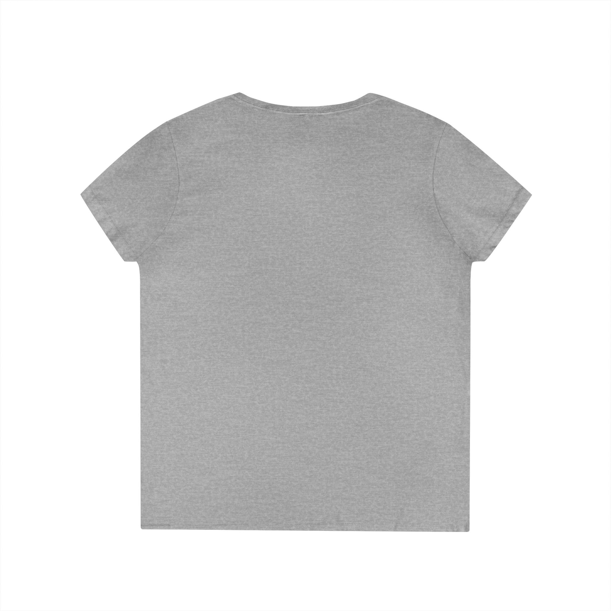 Sober Buzz Ladies' V-Neck T-Shirt | Bee Inspired Applique | Perfect for Summer, Gifts, Recovery Support, Casual Wear