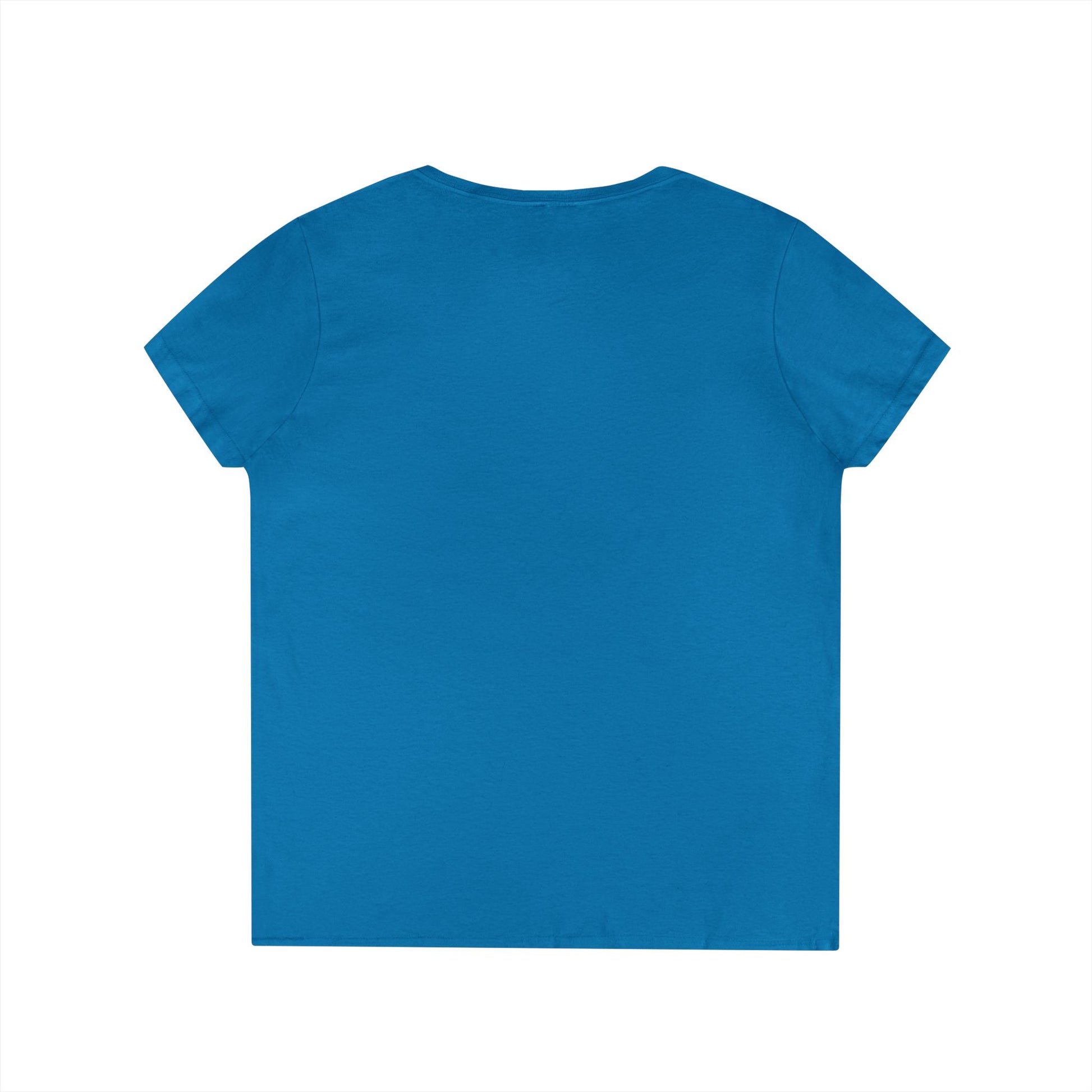 Sober Buzz Ladies' V-Neck T-Shirt | Bee Inspired Applique | Perfect for Summer, Gifts, Recovery Support, Casual Wear