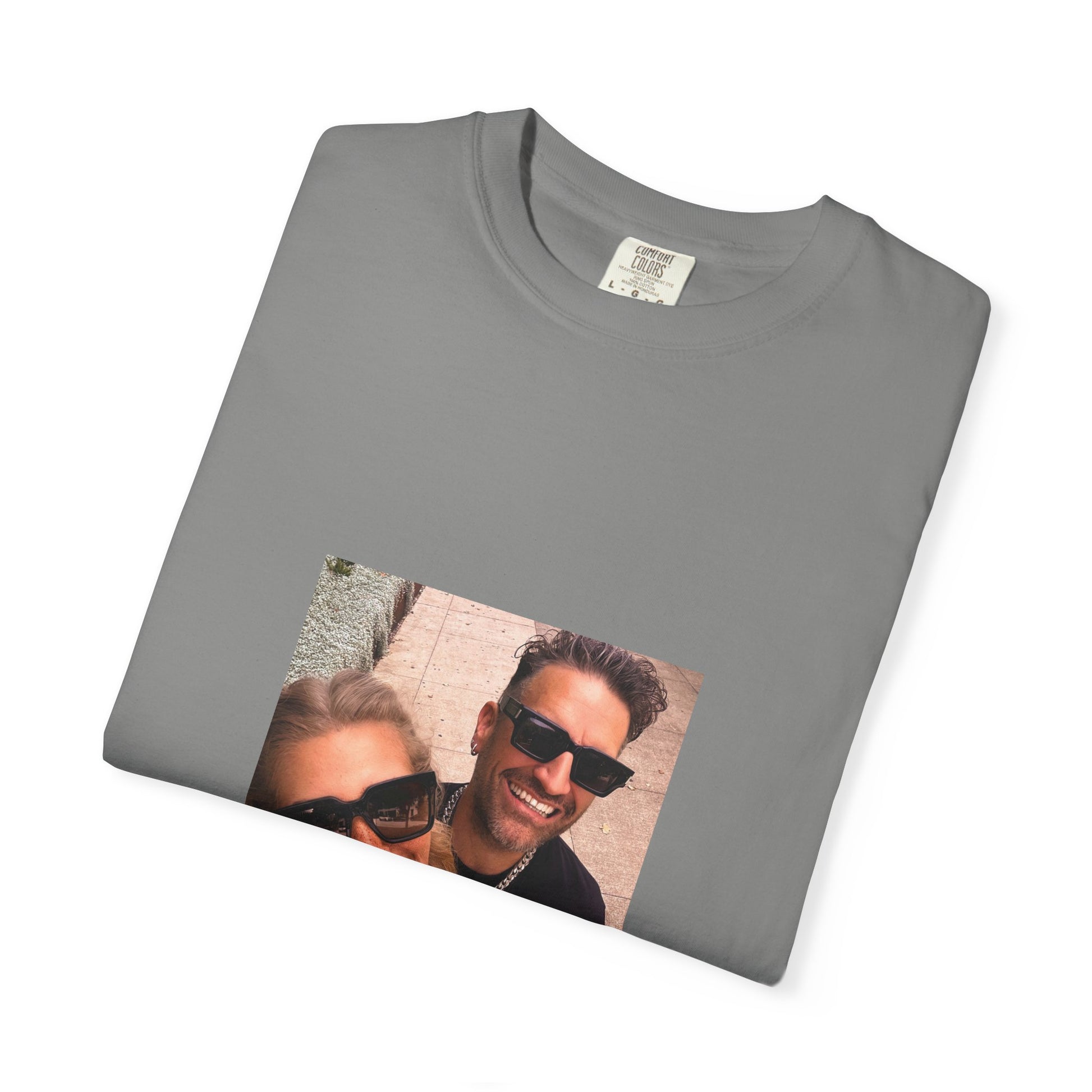 Garment-Dyed T-shirt featuring Sober Buzz Design, Casual Wear, Gift for Friends, Unisex Style, Summer Fashion, Relaxed Fit