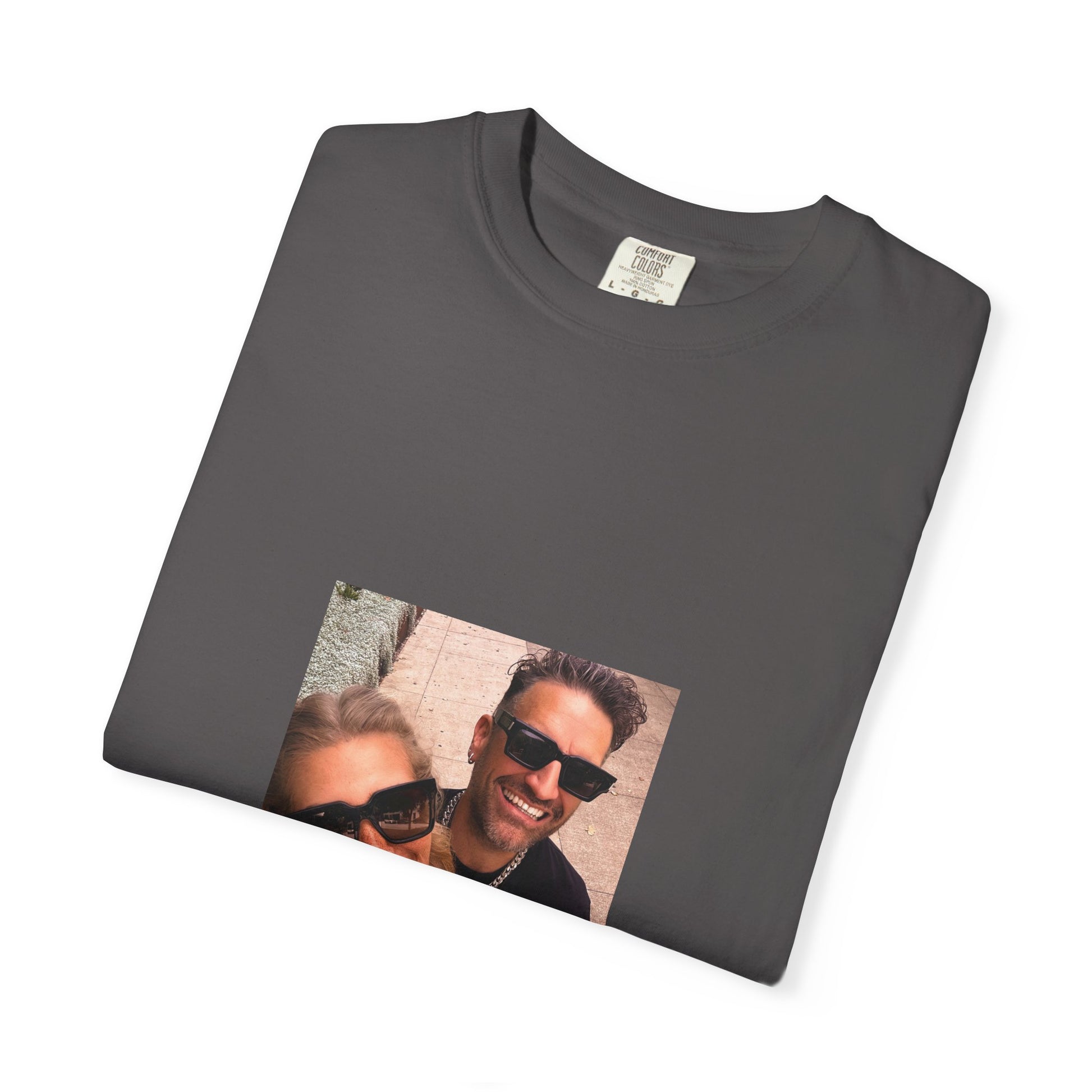 Garment-Dyed T-shirt featuring Sober Buzz Design, Casual Wear, Gift for Friends, Unisex Style, Summer Fashion, Relaxed Fit