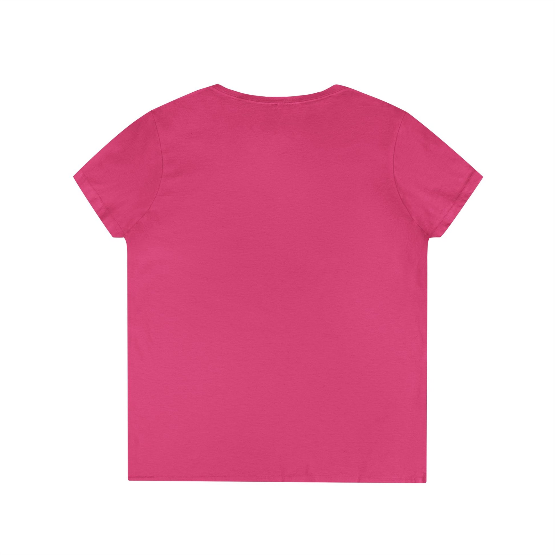 Sober Buzz Ladies' V-Neck T-Shirt | Bee Inspired Applique | Perfect for Summer, Gifts, Recovery Support, Casual Wear