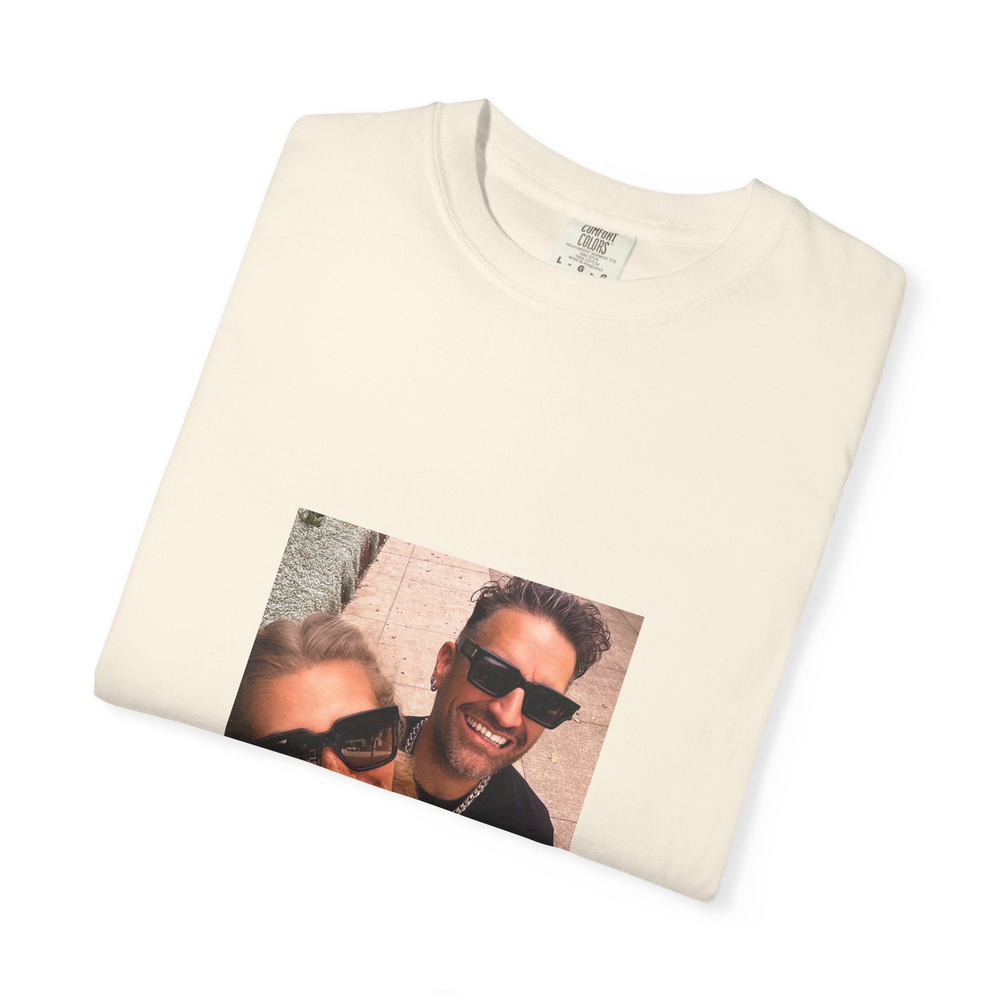 Garment-Dyed T-shirt featuring Sober Buzz Design, Casual Wear, Gift for Friends, Unisex Style, Summer Fashion, Relaxed Fit
