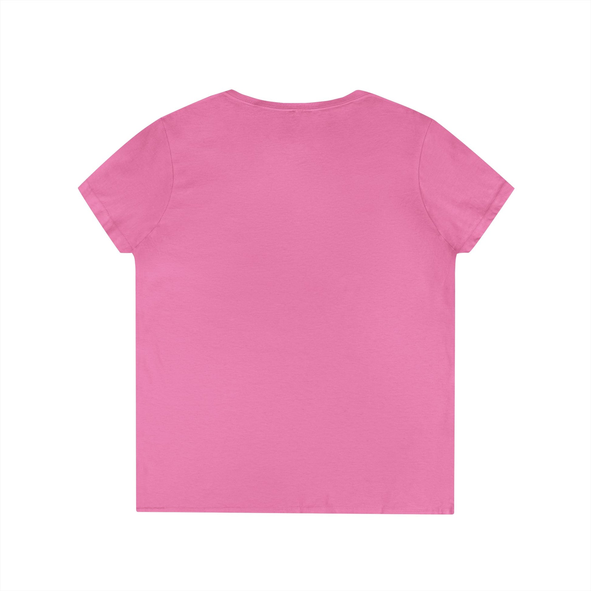 Sober Buzz Ladies' V-Neck T-Shirt | Bee Inspired Applique | Perfect for Summer, Gifts, Recovery Support, Casual Wear