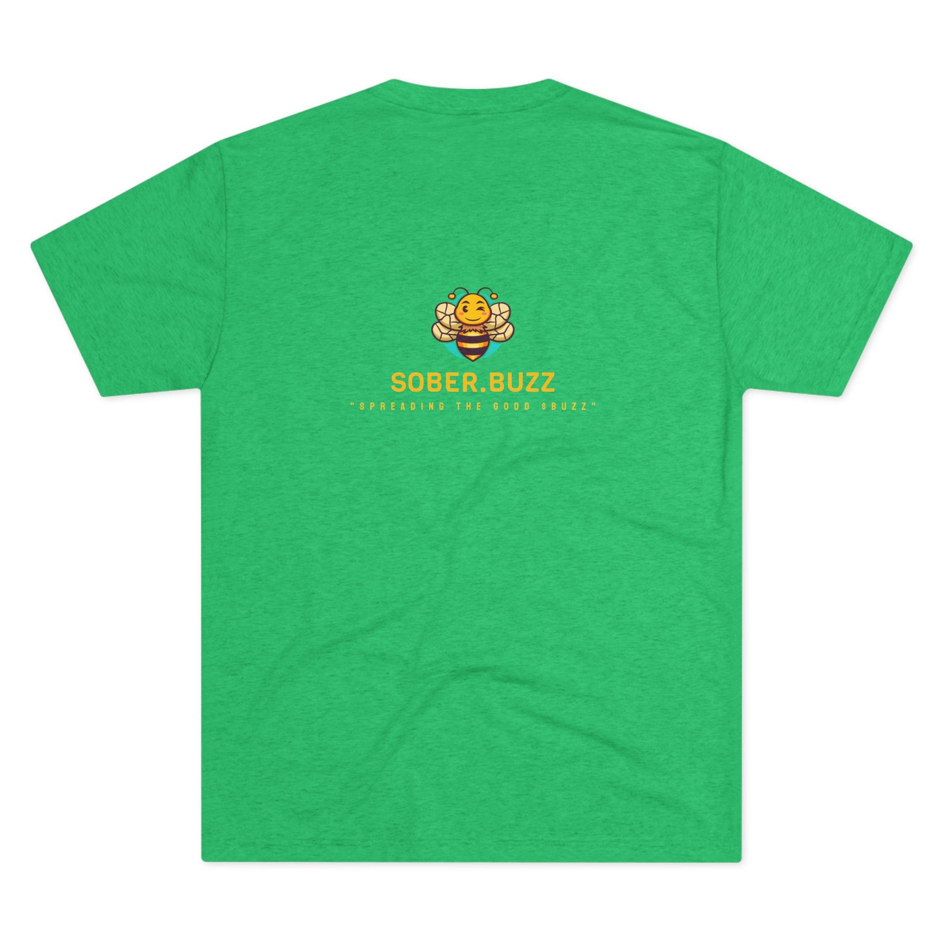 Sober.Buzz Exclusive Inspirational Collection Unisex Crew Tee, Motivational Shirt, Casual Wear, Unique Gift, Sober Buzz Tee, Everyday Comfort Tee
