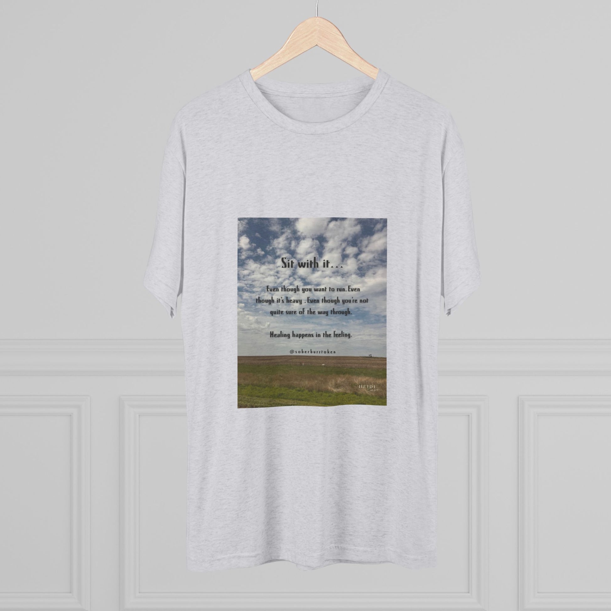 Sober.Buzz Exclusive Inspirational Collection Unisex Crew Tee, Motivational Shirt, Casual Wear, Unique Gift, Sober Buzz Tee, Everyday Comfort Tee