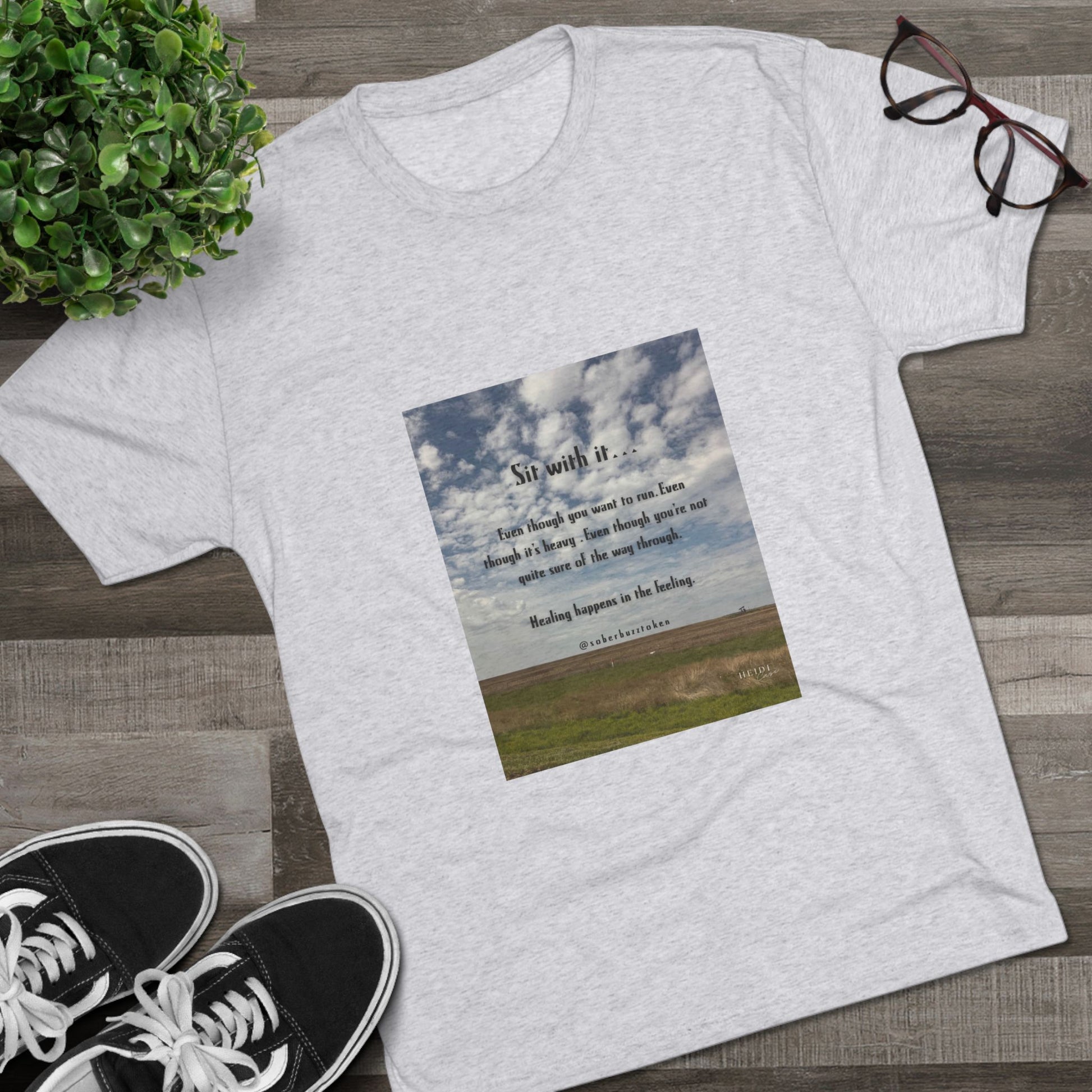 Sober.Buzz Exclusive Inspirational Collection Unisex Crew Tee, Motivational Shirt, Casual Wear, Unique Gift, Sober Buzz Tee, Everyday Comfort Tee
